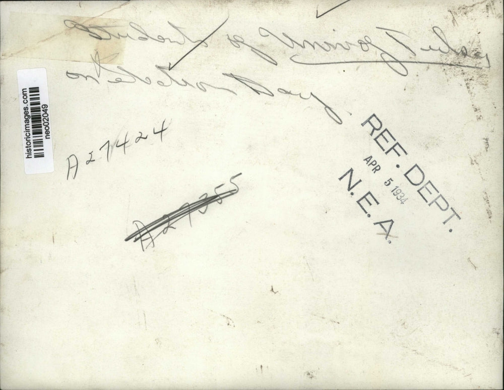 1934 Press Photo U of Tulsa students, crooked politician effigy on election day