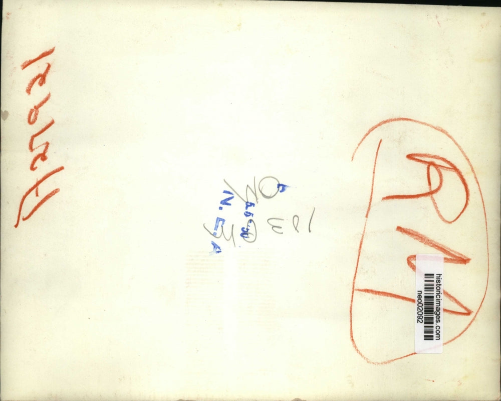 1950 Press Photo Army Secretary Frank Page, President Truman at Ft Benning