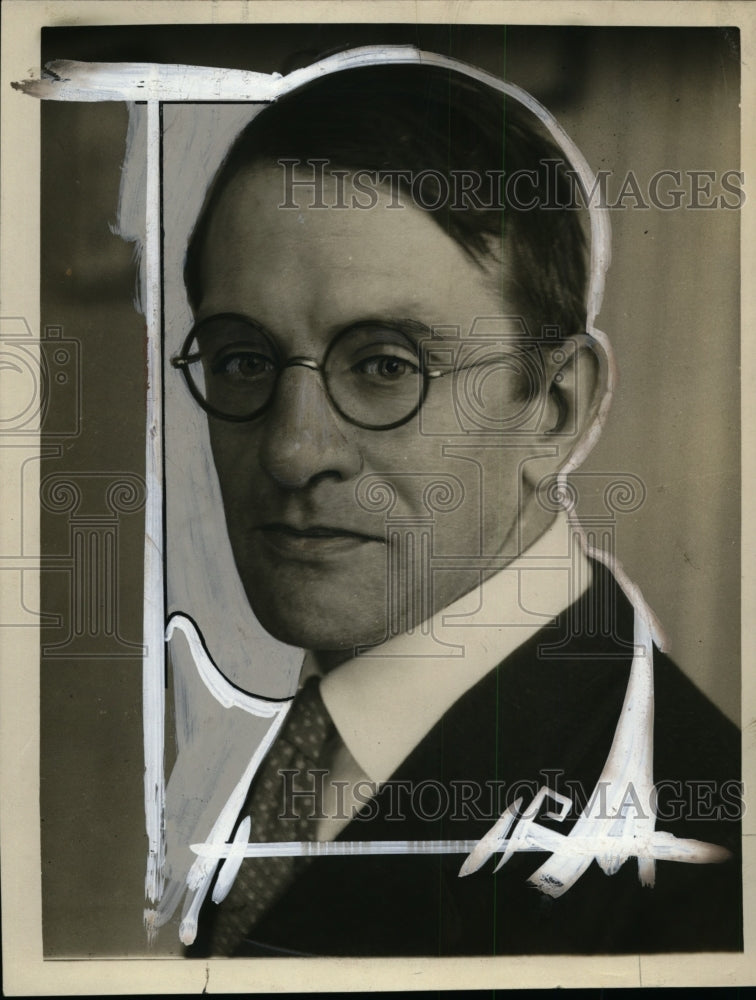 1926 Press Photo Arthur S. Garbett, Writer - neo02405