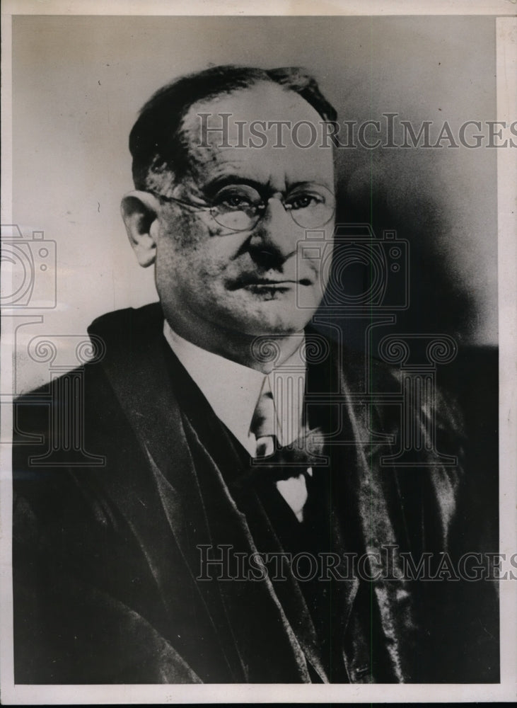 1937 Press Photo US Justice Scott Wilson - neo02414