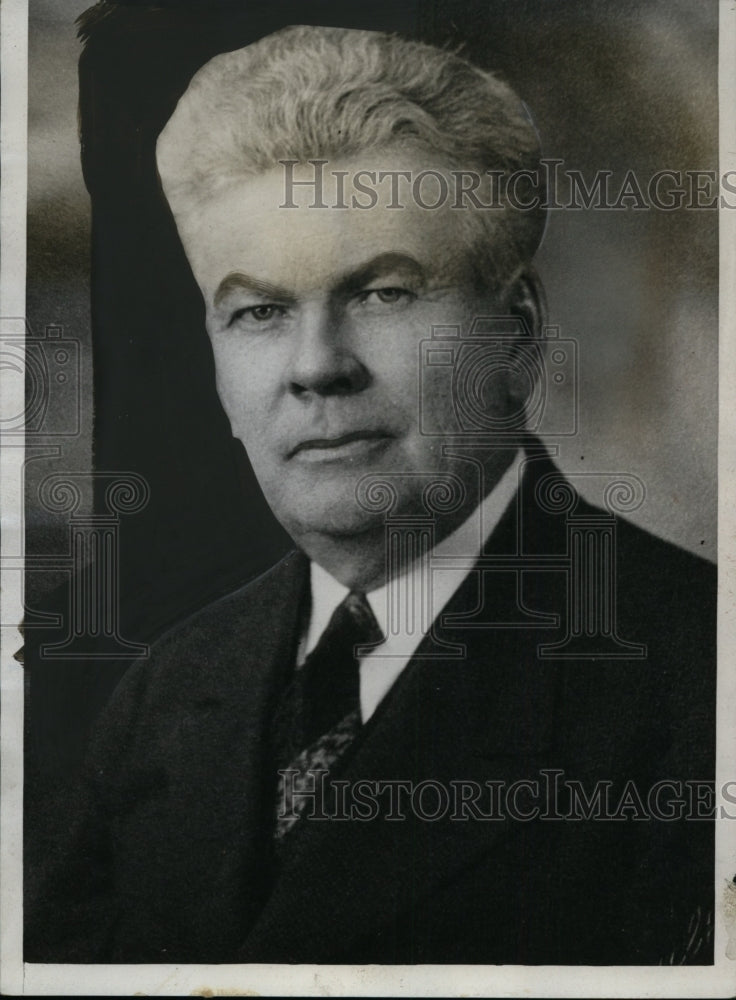 1934 Press Photo Thomas H. Moodie, Democratic Candidate North Dakota Governor