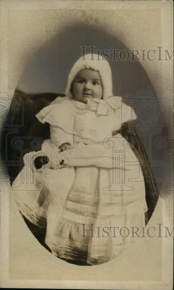 1930 Press Photo Baby Winifred J. Genius at 6 Months Old - neo02804
