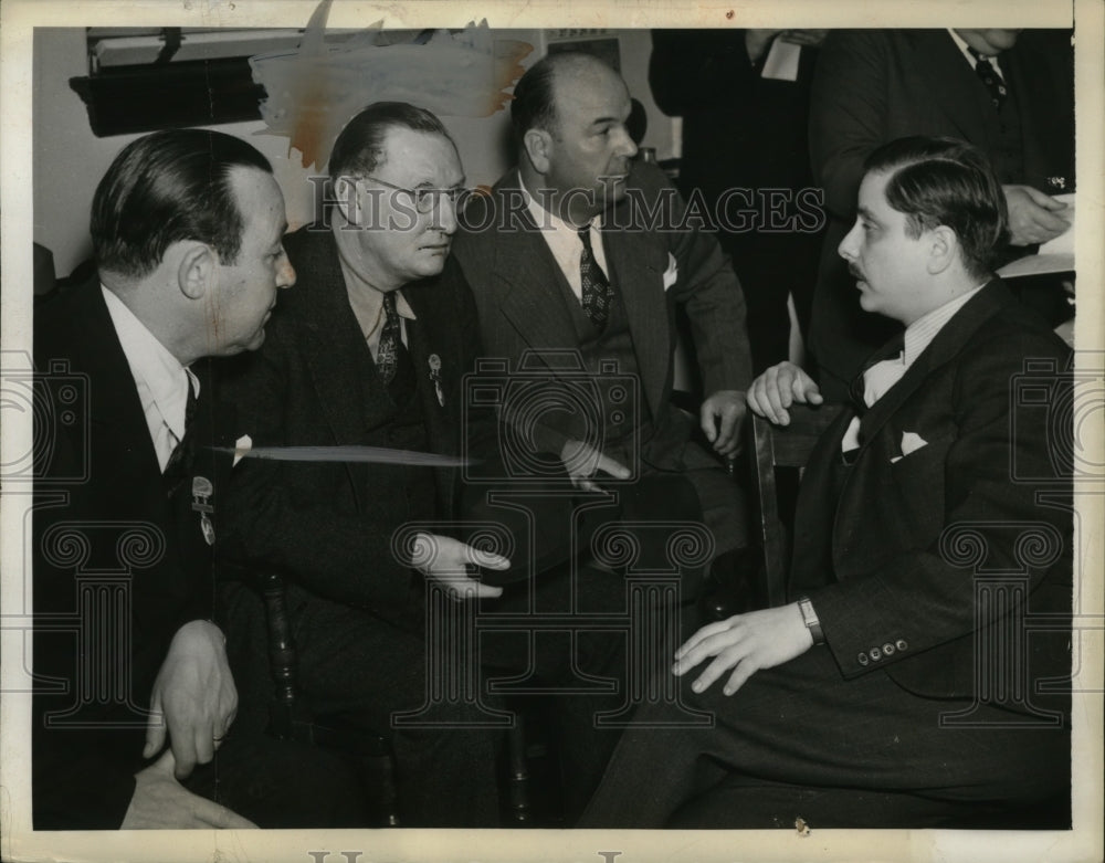 1940 Press Photo Building Service Employees International Union @ New York Probe
