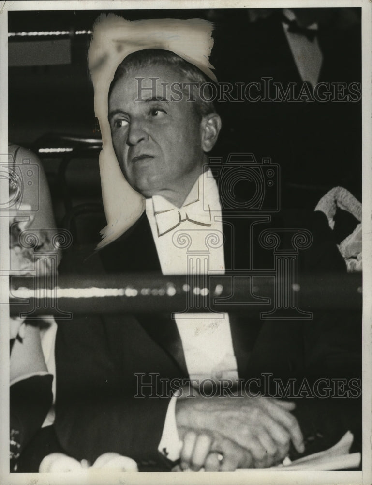 1933 Press Photo William Ewing of J.P. Morgan - neo03203