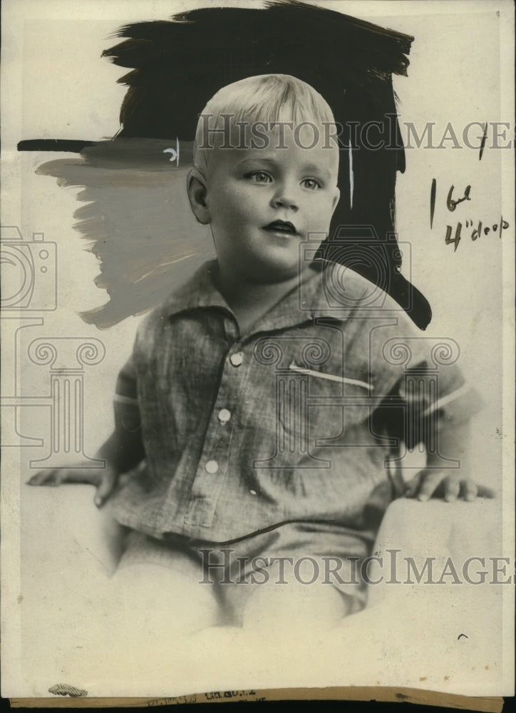 1925 Press Photo Donald Stovall, Awarded Carngie Medal for Friend's Rescue