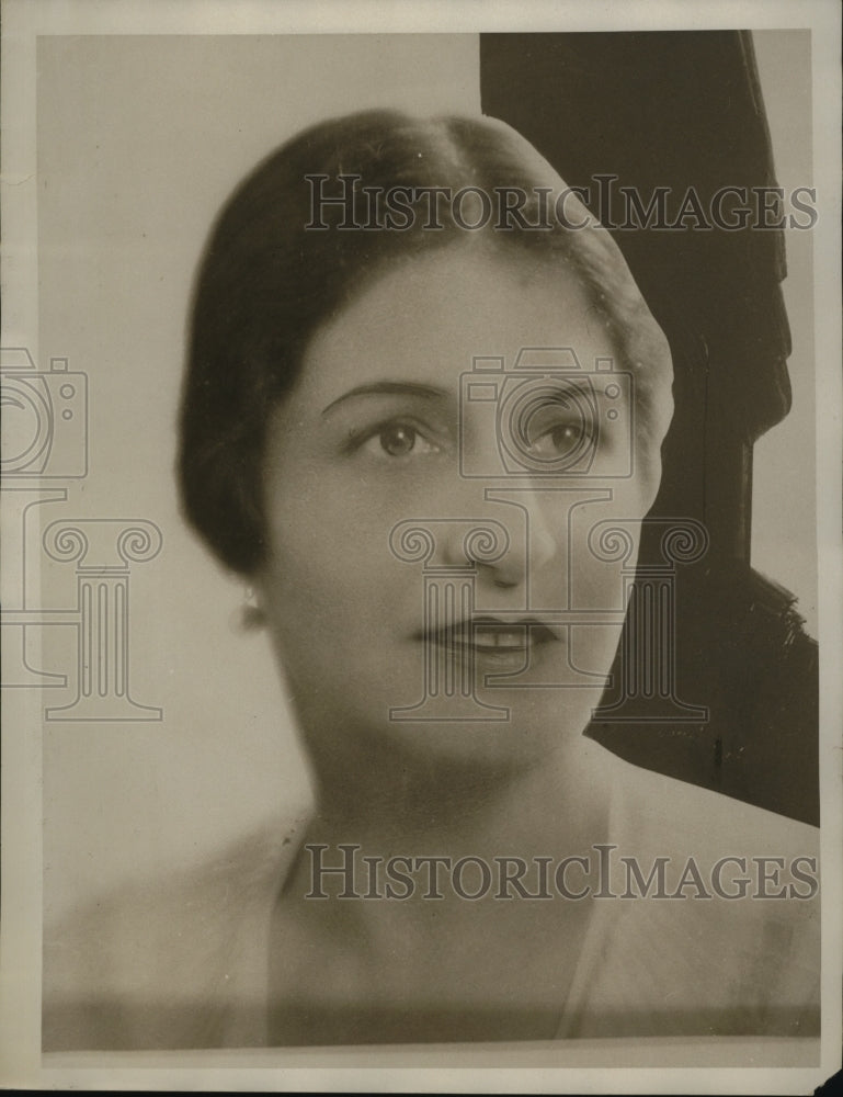 1933 Press Photo Mrs. J. Victor Greenbaum of Cincinnati, Ohio - neo03590
