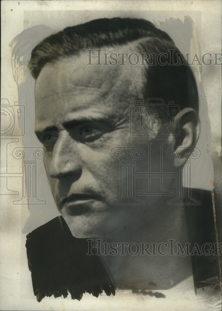 1934 Press Photo Max Brawn Saar Socialist Leader - neo03639