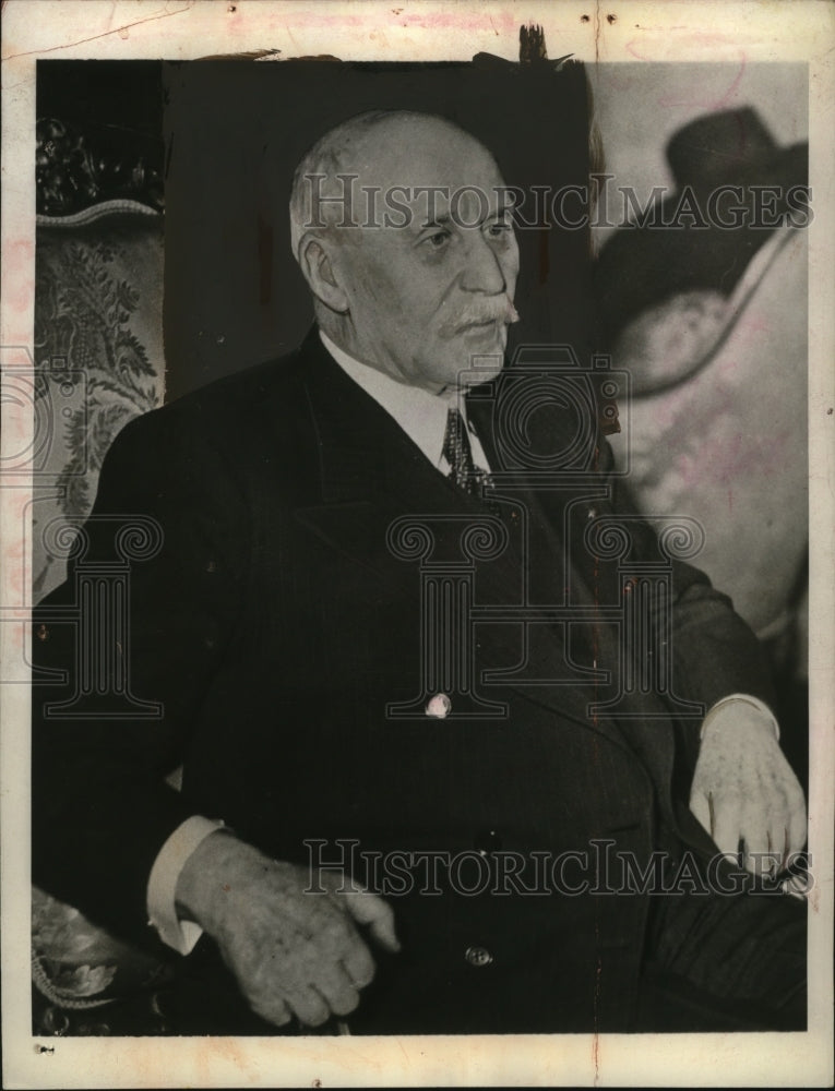 1940 Press Photo Henri Philippe Petaine named Vice-Premier of Framce - neo03786