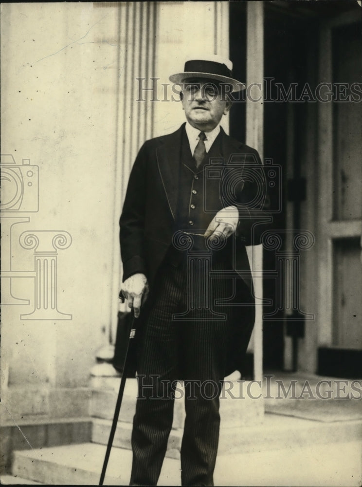 1923 Press Photo Adolph Ochs Publisher New York Times - neo03805