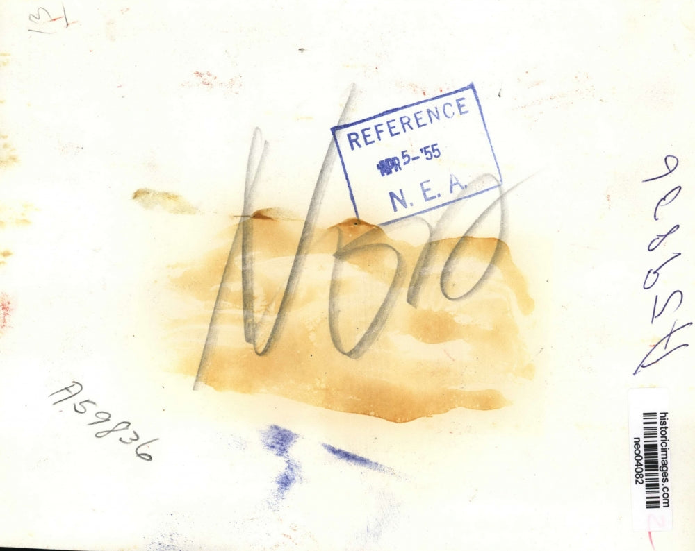 1955 Press Photo Italian Premier Mario Scelba & C.E. Wilson visit Pentagon in DC