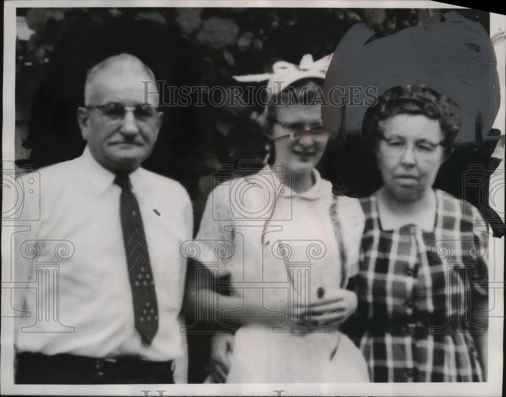 1962 Press Photo mr & Mrs Antal Molnar Golden Anniversary, Cleveland, Ohio