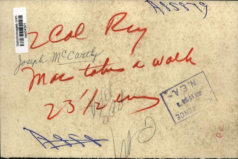 1954 Press Photo Senator Joseph McCarthy - neo04301