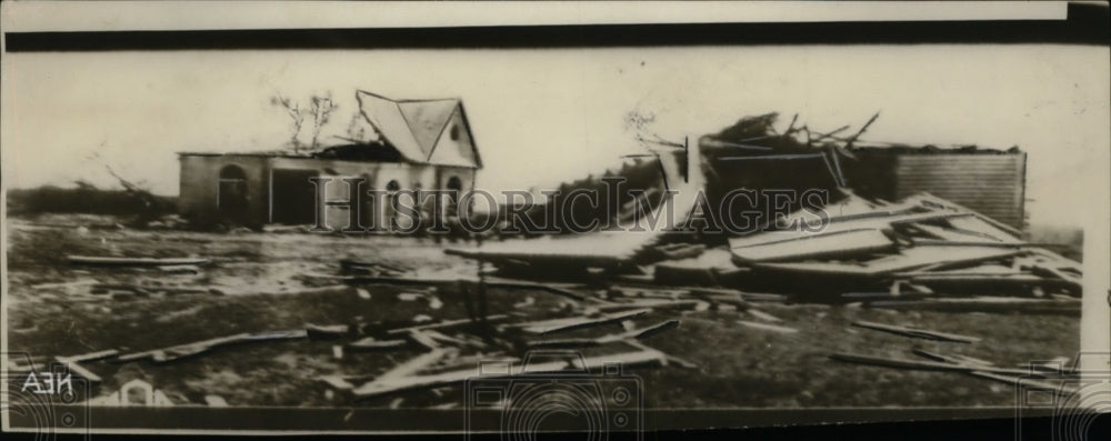 1929 Press Photo After Cyclone struck Bono Ark - neo04436
