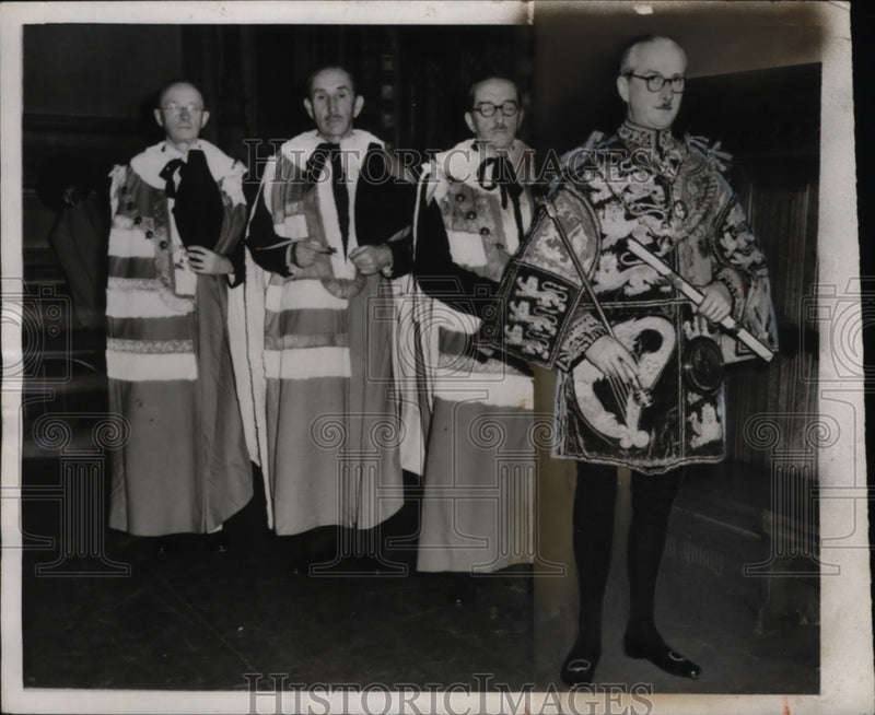 Load image into Gallery viewer, 1952 Press Photo Viscount Brookeborough House of Lords in London Viscount
