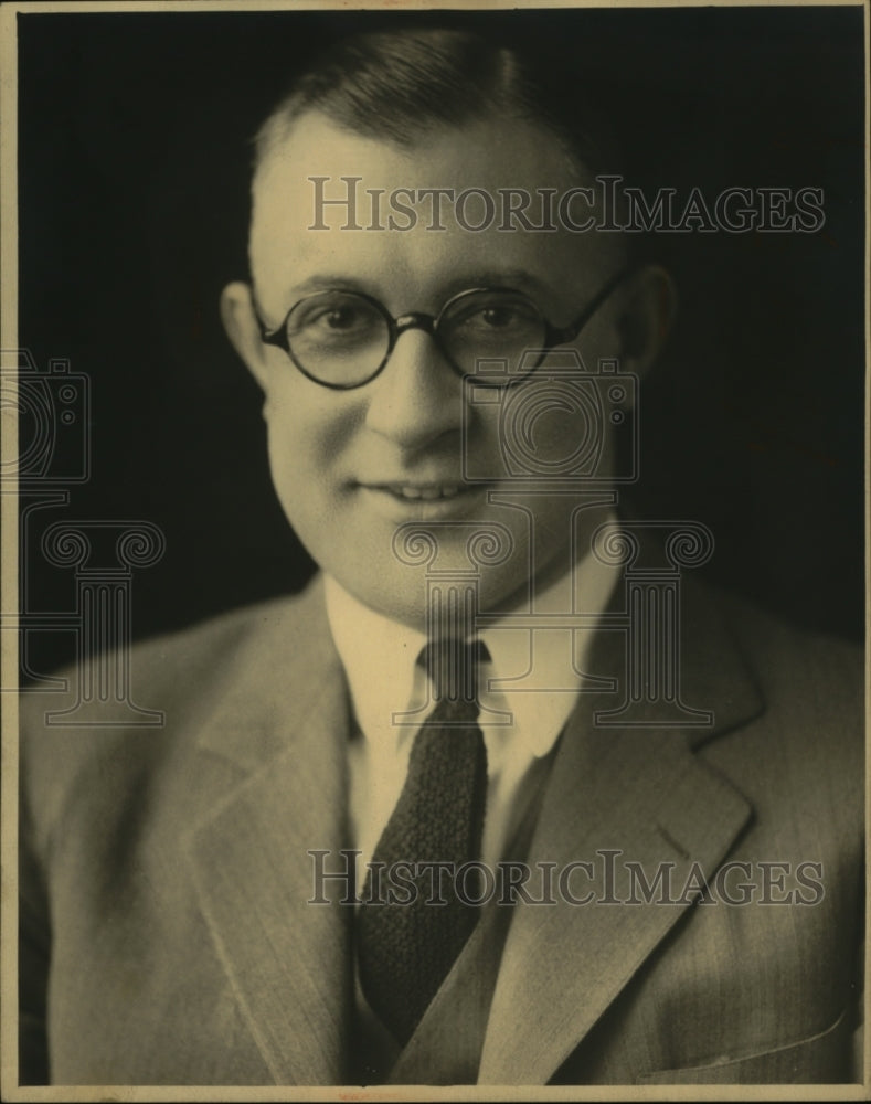 1932 Press Photo Jack Ryder Mgr. Associates Investment Co. - neo04493
