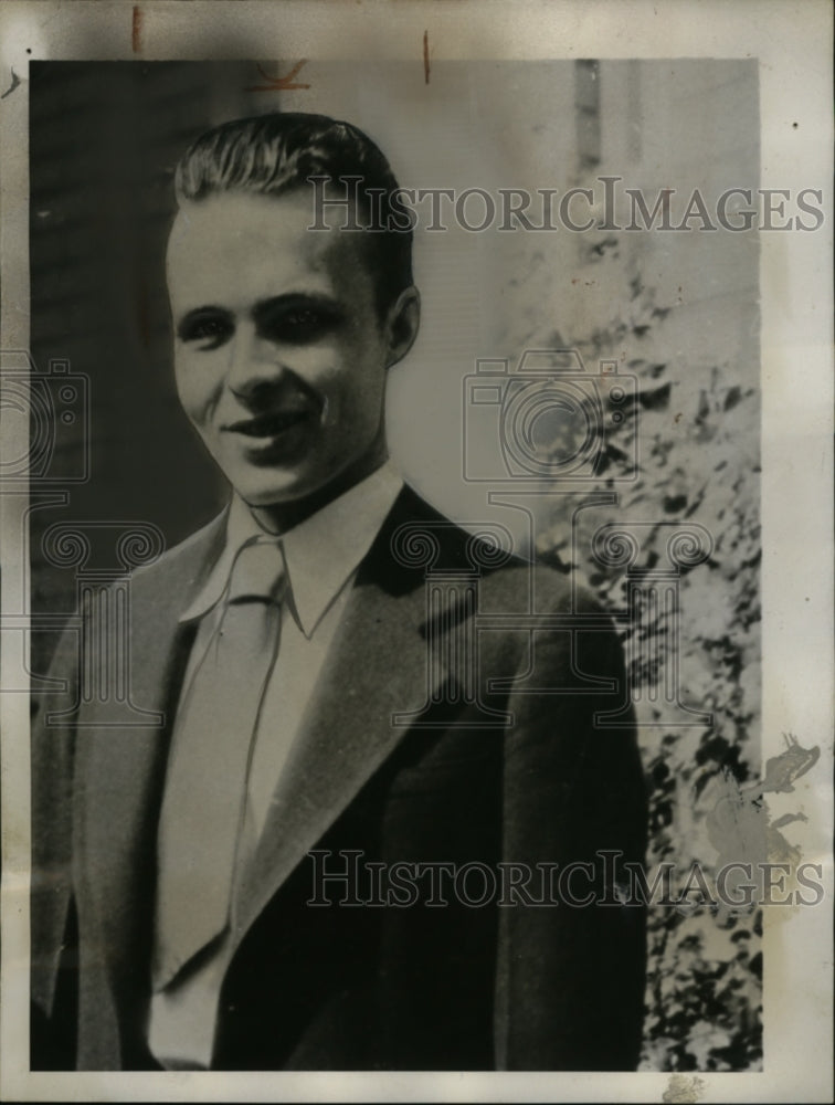 1935 Press Photo William McCauley Howard of Washington Murder-Suicide