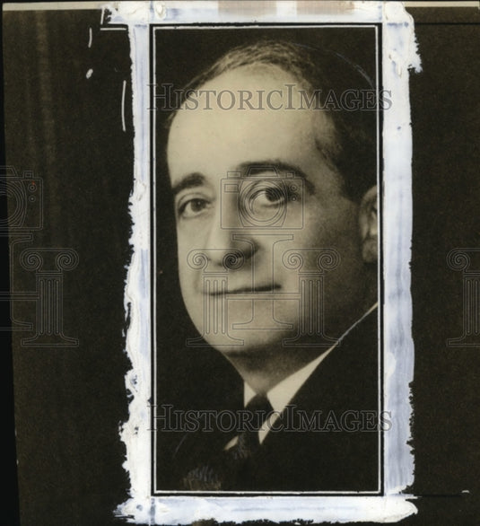 1937 Press Photo Rabbi Nathan Kraus of New York - neo04644