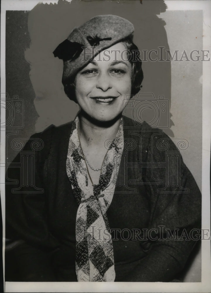 1933 Press Photo Mrs. Jesse L. Livermore, Wife of Missing Wall Street Broker