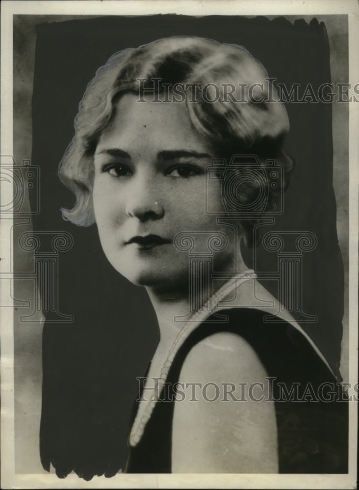 1930 Press Photo Abigail Allen, Wife of Tennis Player George Lott - neo04696