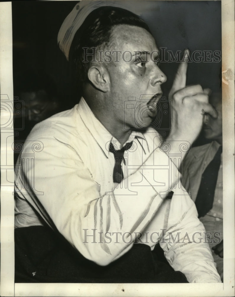 1939 Press Photo Elmer Lohman of Republic Steel Company - neo04725