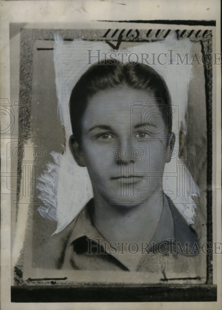 1941 Press Photo Walter Groebli, Wanted for Shooting Percival W. Whittlesey