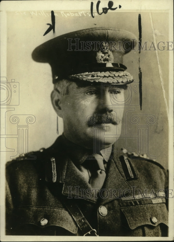 1918 Press Photo General Sir William Robertson, British Chief of Staff