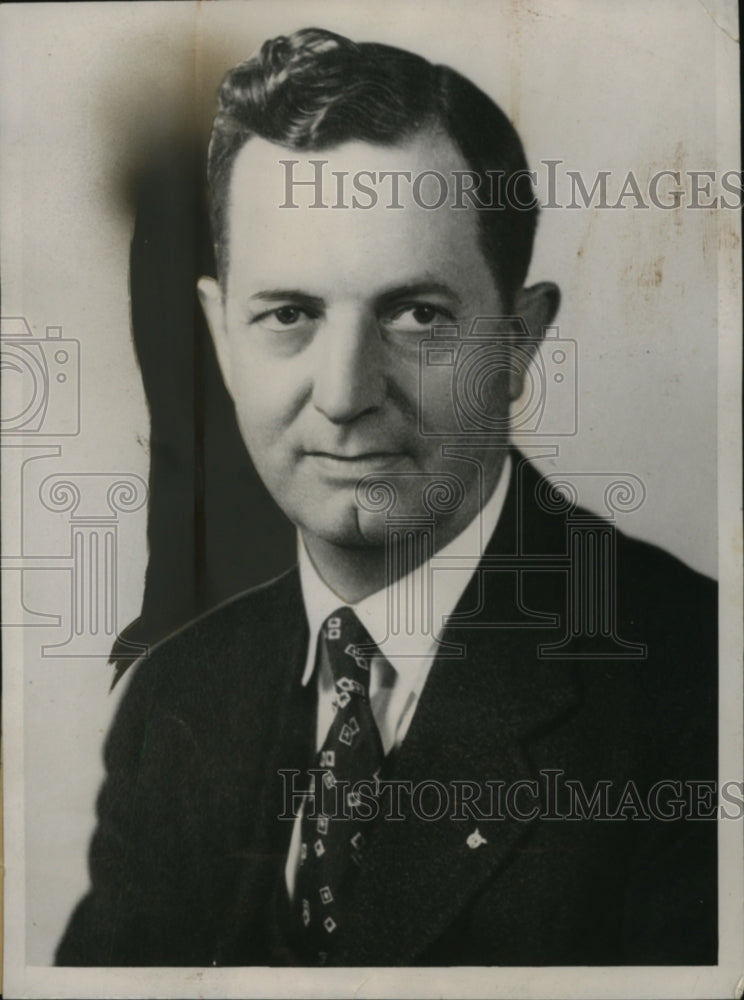 1935 Press Photo Dr. George S. Long candidate of US Senate from Oklahoma
