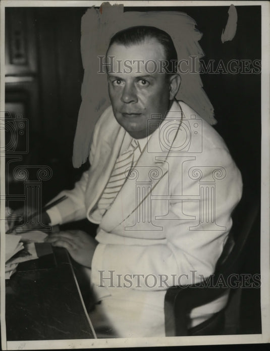 1934 Press Photo Geo Allen - neo04830