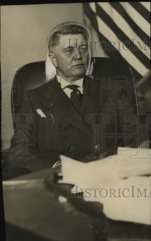 1932 Press Photo Governor Robert Burns - neo04858