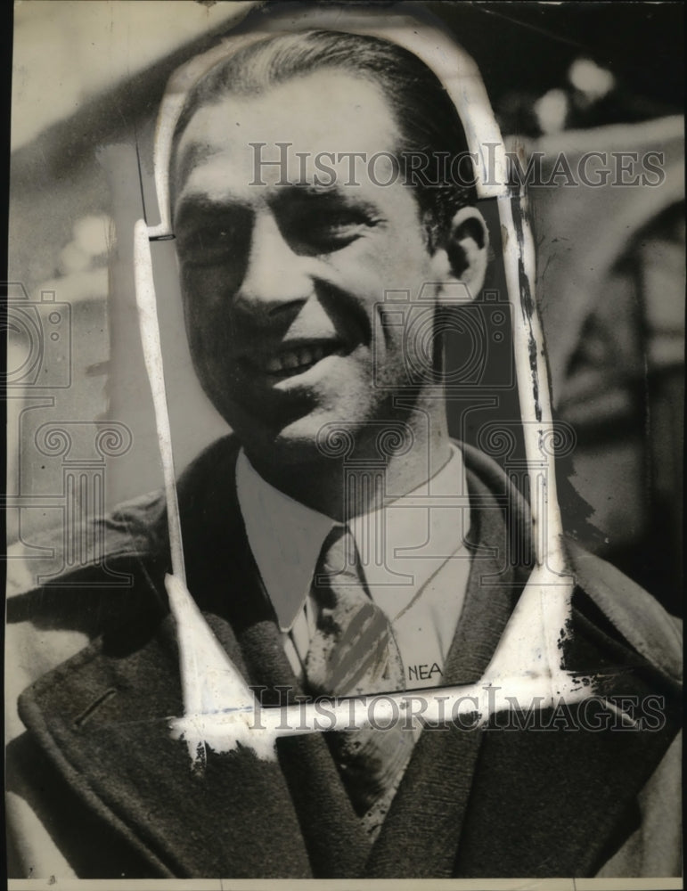 1927 Press Photo Pilot/Aviator Richard Grace - neo04957