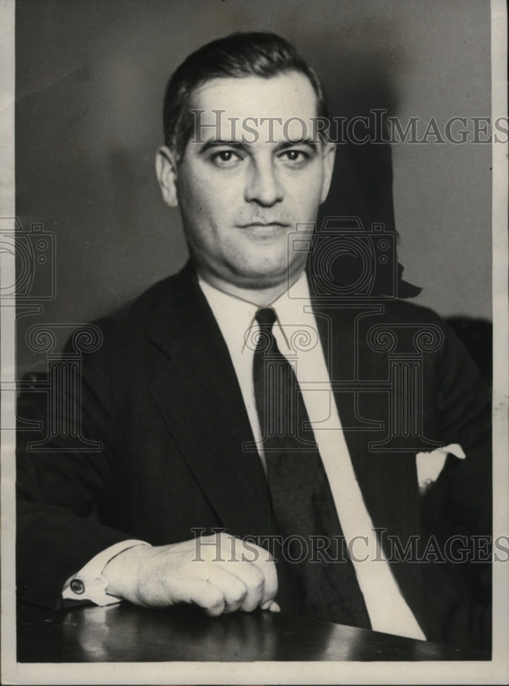 1932 Press Photo U.S. District Attorney Dwight H. Green of Chicago - neo04958