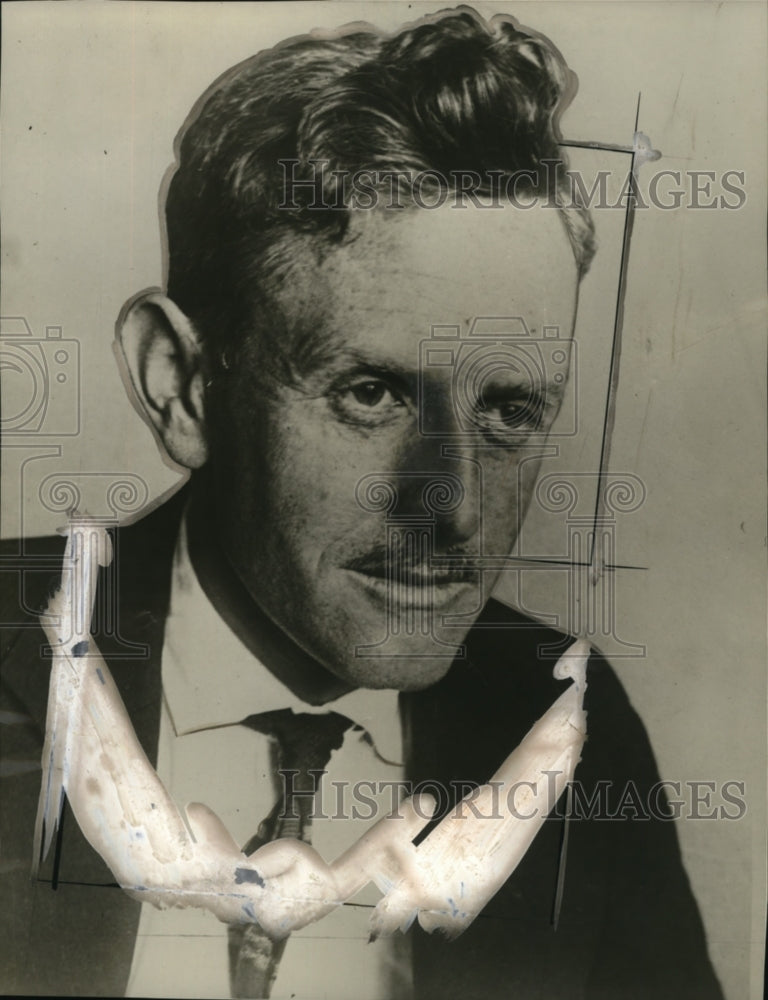 1928 Press Photo Gilbert Swan - neo04965