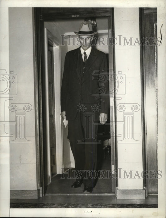 1941 Press Photo Frederick H. Osborn, U.S. Army Morale Chief - neo05014