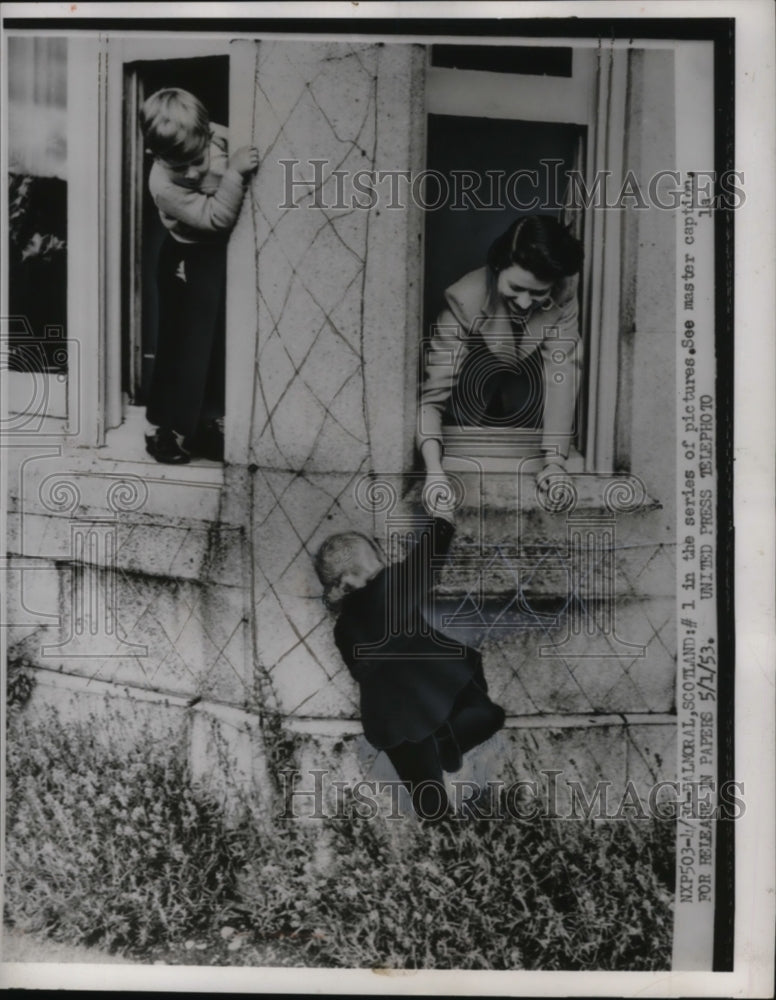 1953 Press Photo Prince Charlie Scotland - neo05231