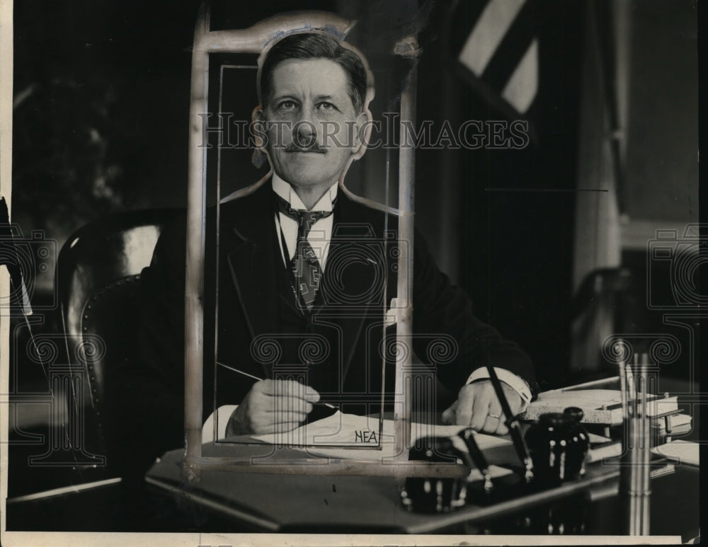 1929 Press Photo Col. Patrick J. Hurley Asst. Secretary of War - neo05324