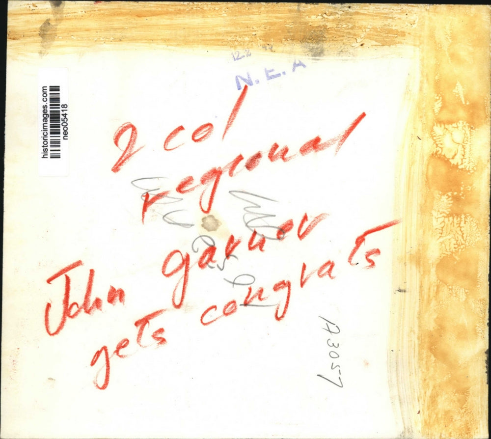 1949 Press Photo John Carver Former Vice-President of U.S. on 81st Birthday