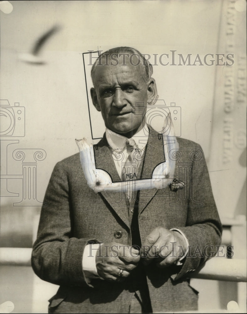 1927 Press Photo Captain Alex Smith, alaskan Trail Blazer - neo05621