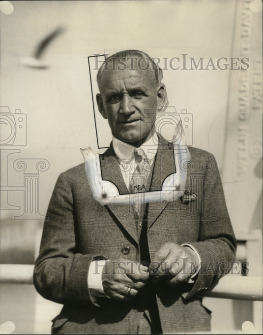 1927 Press Photo Captain Alex Smith, alaskan Trail Blazer - neo05621