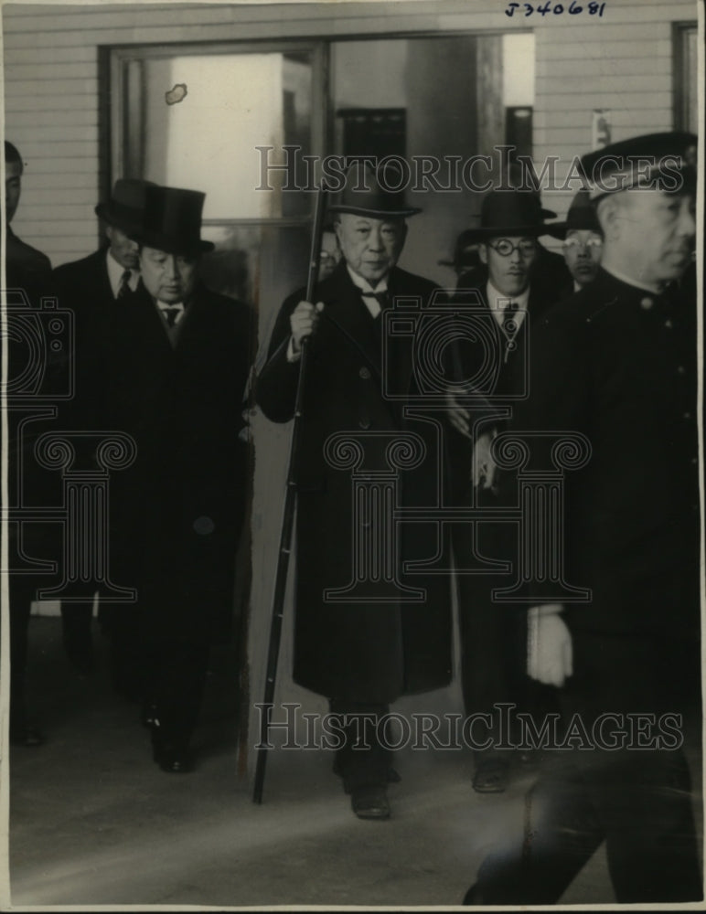 1936 Press Photo Prince Kimmochi Saionji in Tokyo, Japan - neo05628- Historic Images