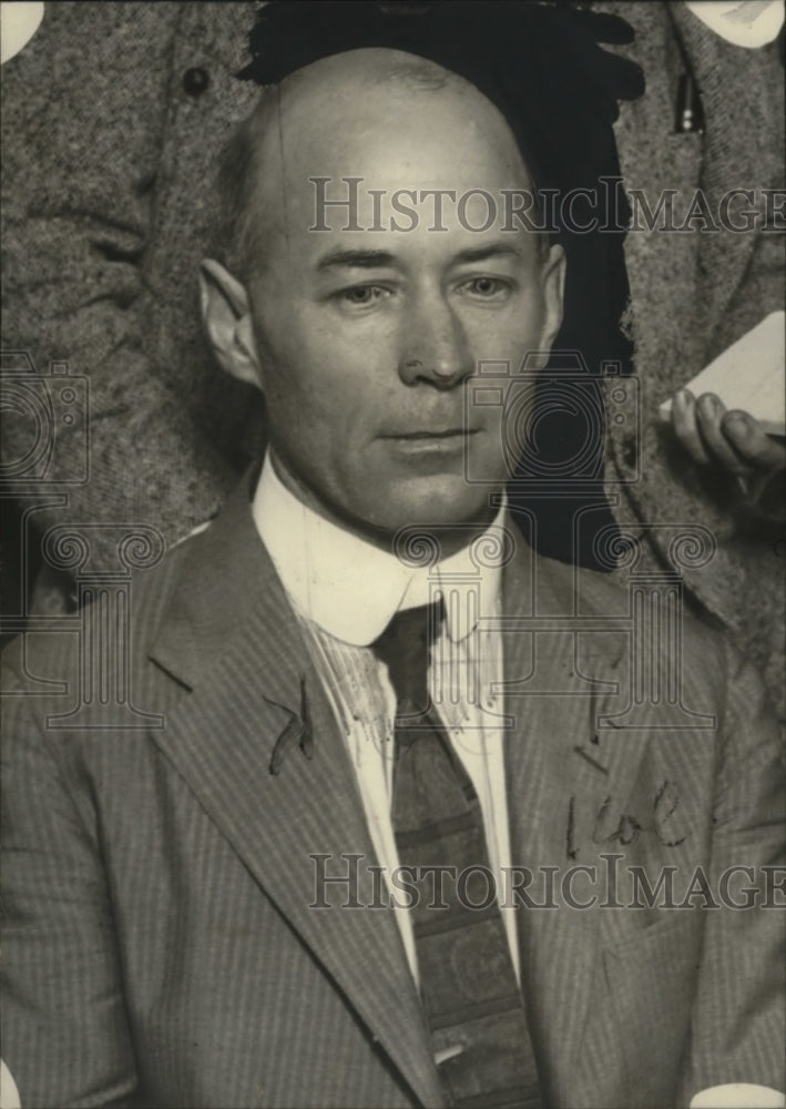 1921 Press Photo William A. Hightower, Accused Priest Kidnapper - neo05642