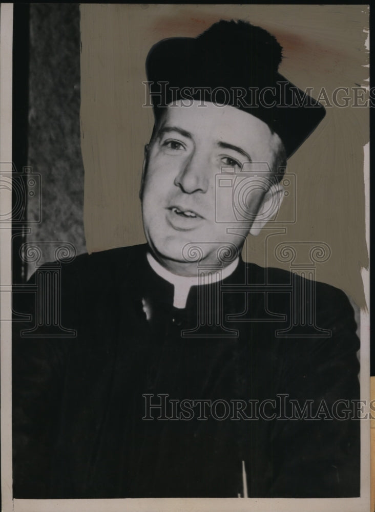 1937 Press Photo Paul Schultz, Bishop of Leavenworth - neo05751