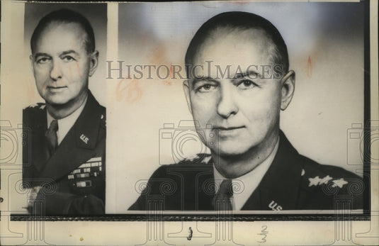 1959 Press Photo Lt. Gen. Clyde D. Eddleman commander U.S. Army Forces in Europe