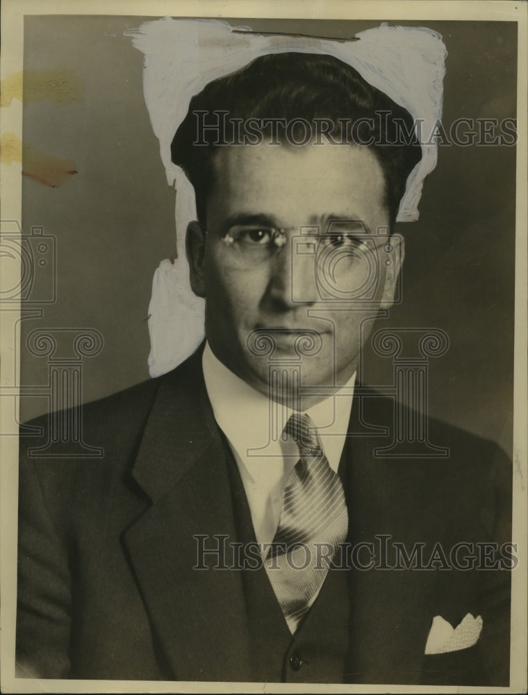 1934 Press Photo Reverend Elmer I. Miller - neo06264