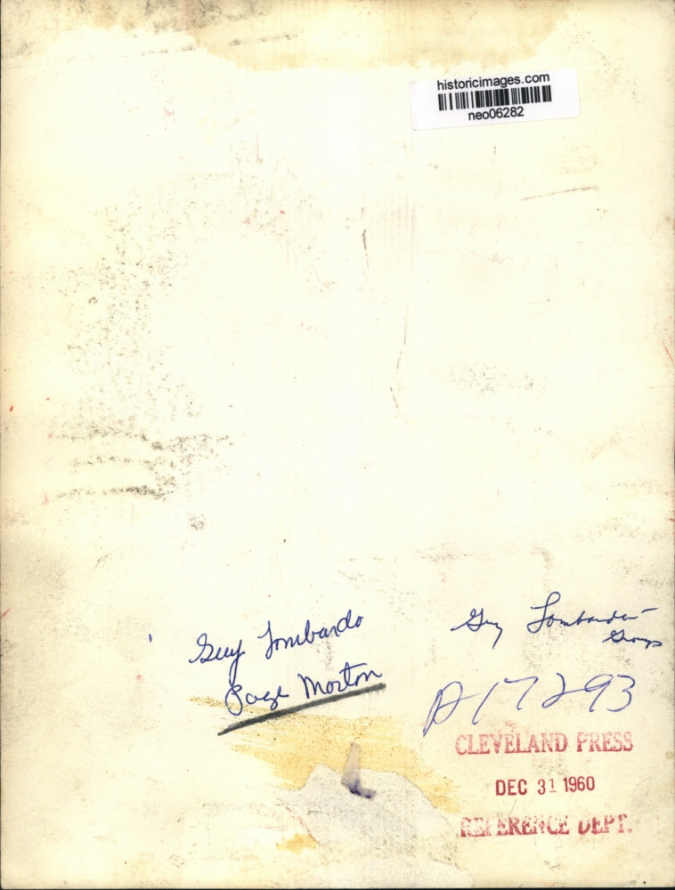 1960 Press Photo Guy Lombardo & Page Morton - neo06282