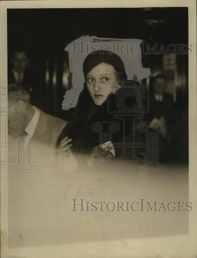 1923 Press Photo Mrs. Emma Grusso sofley - neo06291