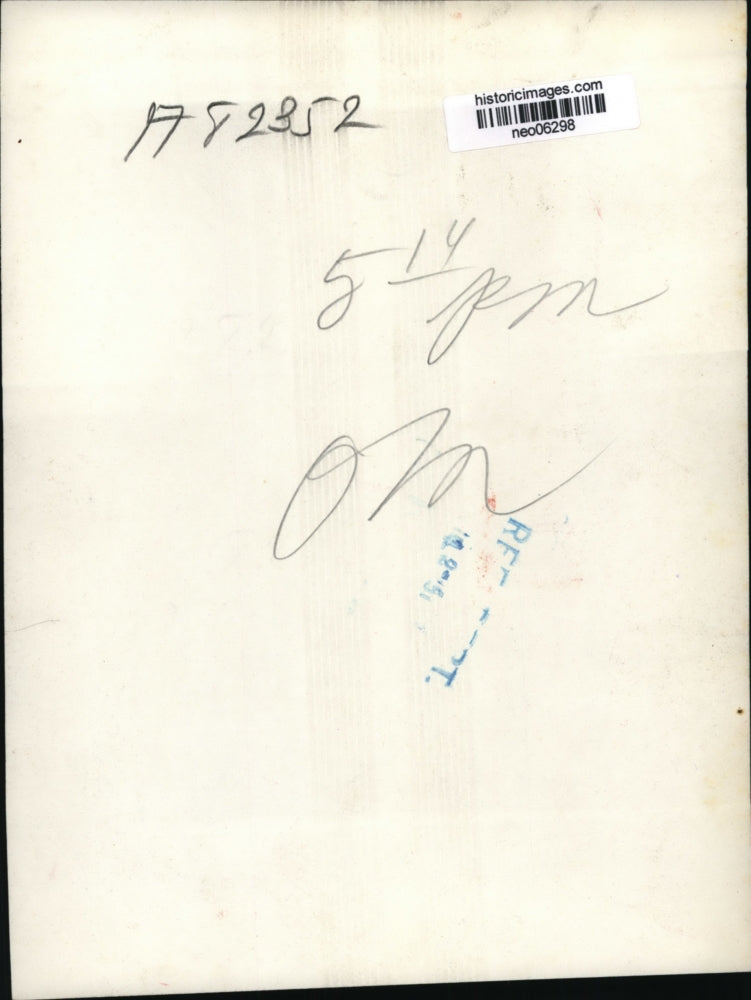 1951 Press Photo James J. Moran testifies before Senate Crime Investigation Comm