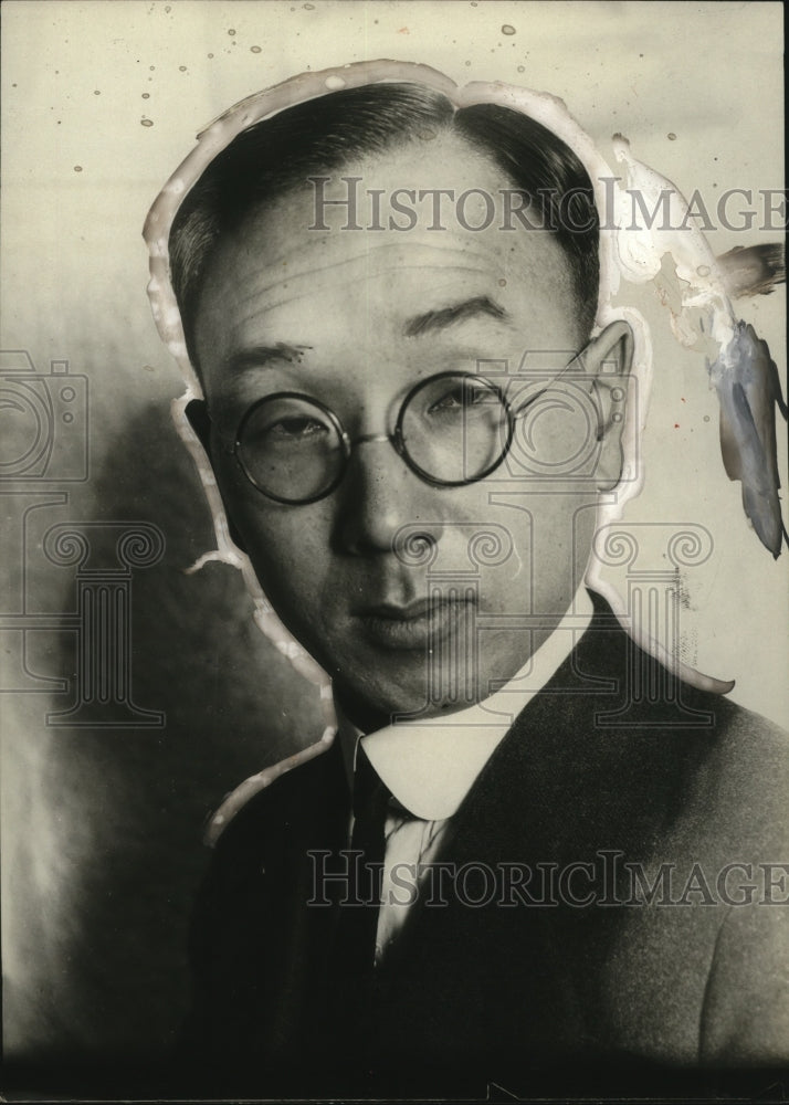 1927 Press Photo Reverend Ohno of Los Angeles, California - neo06414- Historic Images