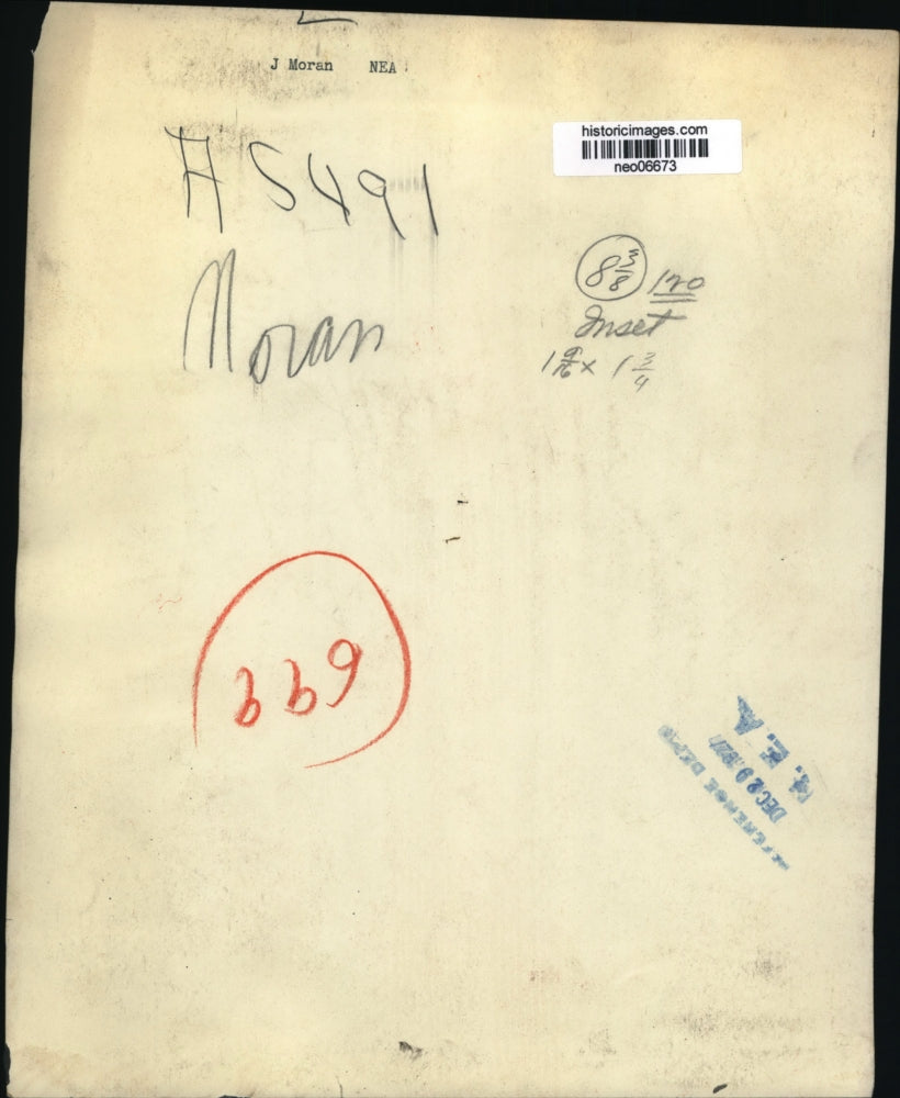 1927 Press Photo J. Moran of NEA - neo06673