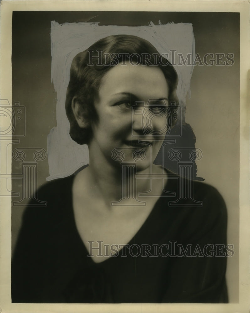 1934 Press Photo Doris Holtz - neo06796
