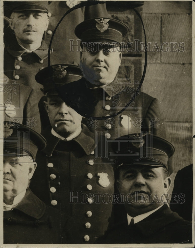 1920 Press Photo Coiitois Police Fat Metzger - neo06824